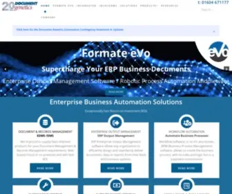 Document-Genetics.co.uk(Home of Document Management Software and Business Automation Solutions) Screenshot