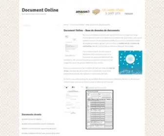 Document-Online.fr(Document Online) Screenshot