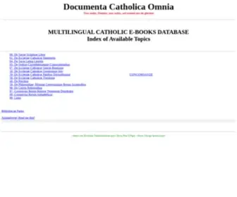 Documenta-Catholica.eu(Documenta Catholica) Screenshot