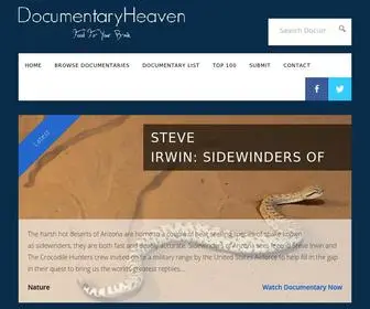 Documentaryheaven.com(Online) Screenshot