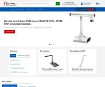 Documentcameras.com(Document Cameras) Screenshot