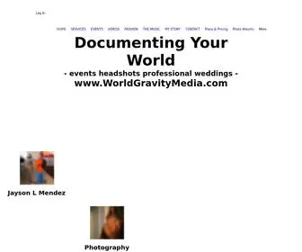 DocumentingyourWorld.com(Photographer videographer World Gravity Media Irving) Screenshot