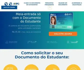 Documentodoestudante.com.br(O Documento do Estudante oficial das entidades nacionais) Screenshot
