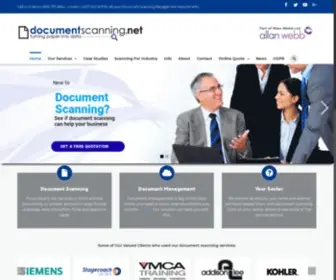 Documentscanning.net(Document Scanning Services) Screenshot