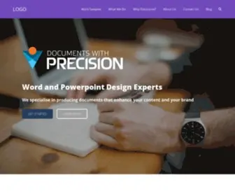 Documentswithprecision.com(Documents With Precision) Screenshot