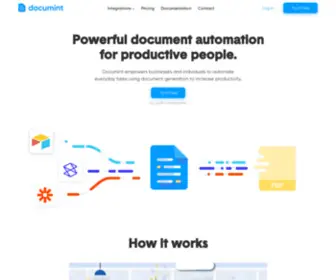 Documint.me(Document automation for productive people) Screenshot