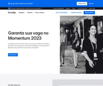 Docusign.com.br(Assinatura eletr) Screenshot