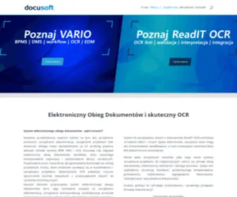 Docusoft.pl(Poznaj VARIO i ReadIT OCR) Screenshot