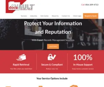 Docuvaultdv.com(DocuVault) Screenshot