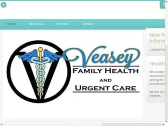 DocVeasey.com(Veasey Family Health And Urgent Care in Dickinson) Screenshot