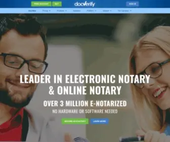 DocVerify.com(Electronic Signature) Screenshot