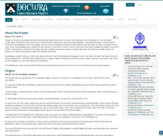 Docwras.org.uk(One Name Study for Docwra and variants) Screenshot