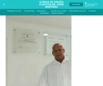 Docyesidmartinez.com(BIENVENIDOS A LA CLINÍCA) Screenshot