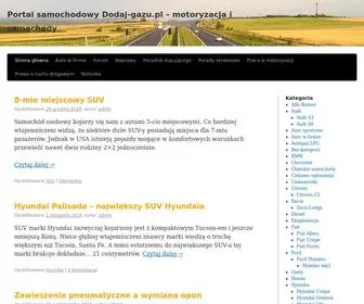 Dodaj-Gazu.pl(Portal Motoryzacyjny) Screenshot