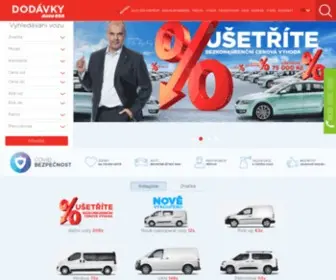 DodavKY-Esa.cz(Dodávky Auto ESA) Screenshot