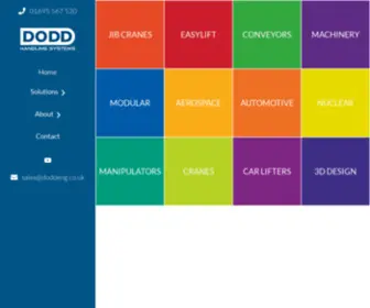 Doddeng.co.uk(Dodd Engineering) Screenshot