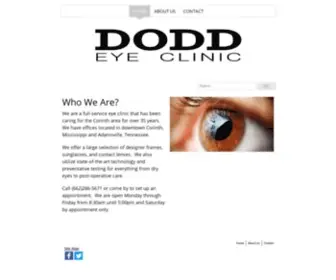 Doddeyeclinic.com(Dodd Eye Clinic) Screenshot