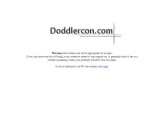 Doddlercon.com(Doddler's Closet) Screenshot
