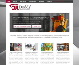 Doddsjanitorial.ca(Ottawa Dodd's Janitorial Services) Screenshot