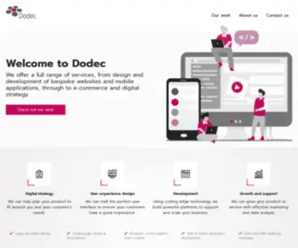 Dodec.co.uk(London Digital Agency) Screenshot