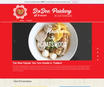 Dodee.com.au(DoDee Paidang Chatswood) Screenshot