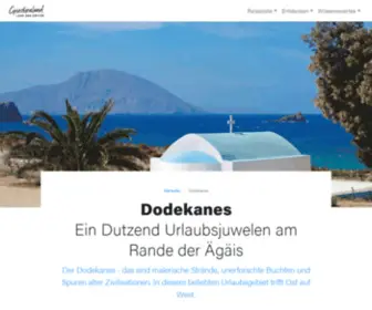 Dodekanes.eu(Der Dodekanes) Screenshot