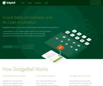 Dodgeballhq.com(Trust & Safety Orchestration and No) Screenshot