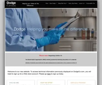 Dodgecan.com(Dodge Canada) Screenshot