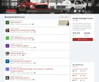 Dodgedurango.net(Dodge Durango Forum) Screenshot