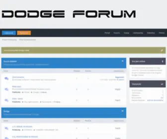 Dodgeforum.pl(Forum) Screenshot