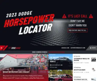 Dodgegarage.com(Dodge Garage) Screenshot