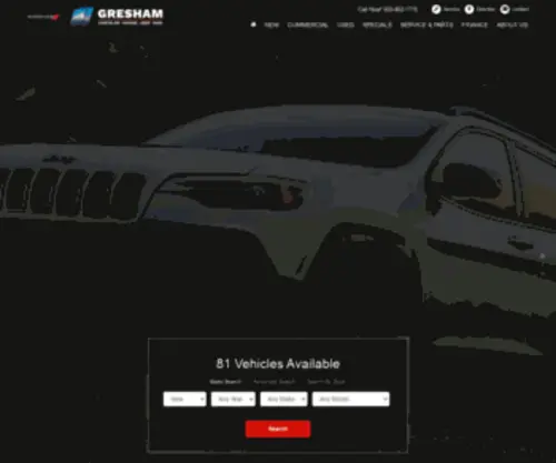 Dodgeofgresham.com Screenshot