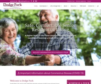 Dodgepark.com(Dodge Park Residential Care) Screenshot