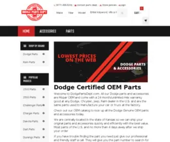 Dodgepartsdept.com(Dodge Parts) Screenshot