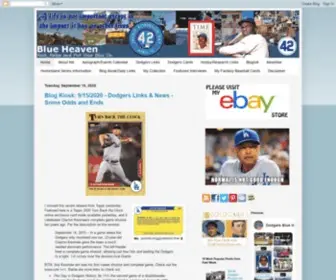 Dodgersblueheaven.com(Dodgers Blue Heaven) Screenshot