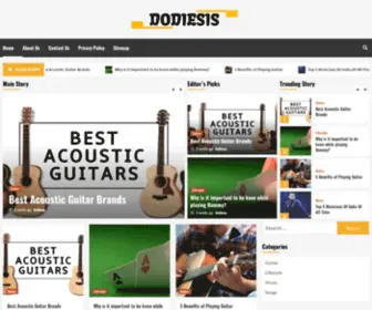 Dodiesis.com(De beste bron van informatie over dodiesis) Screenshot