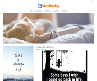 Dodinsky.com(Dodinsky) Screenshot