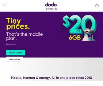 Dodo.com.au(NBN Providers) Screenshot