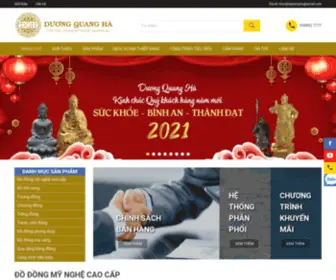 Dodongquangha.com(Đồ Đồng Dương Quang Hà) Screenshot