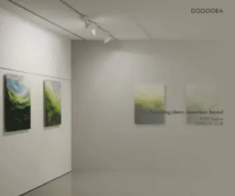 Dodooba.com(Contemporary Art) Screenshot