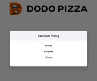 Dodopizza.lt(Dodopizza) Screenshot