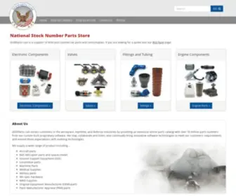 Dodparts.com(NSN Parts Supplier) Screenshot