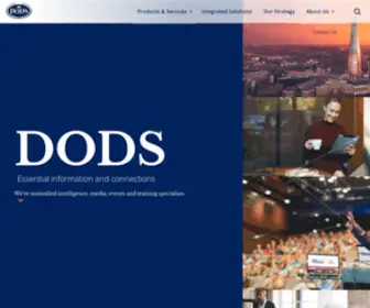 Dods.co.uk(Dods Group plc) Screenshot