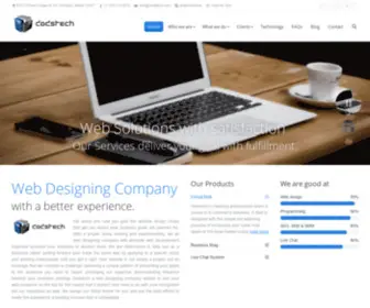 Dodstech.com(Step into a Web Designing Company) Screenshot