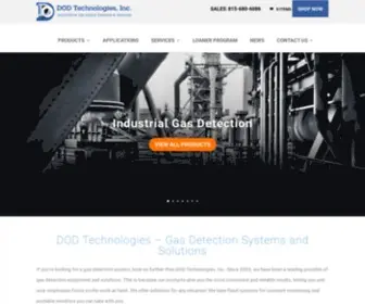 Dodtec.com(DOD Technologies) Screenshot