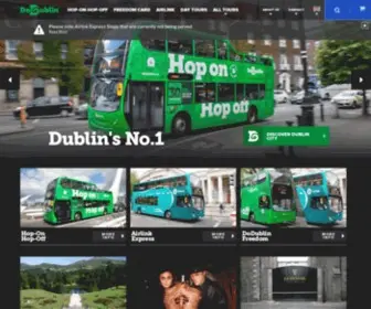 Dodublin.ie(Hop-on Hop-off) Screenshot