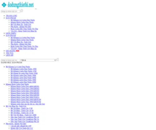 Dodungthietbi.net(Rulô cuộn ống nước) Screenshot