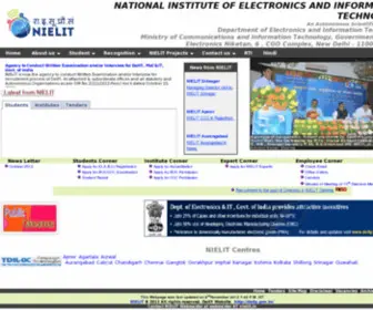 Doeacc.edu.in(National Institute of Electronics & Information Technology) Screenshot