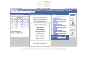 Doe.cl(El Banco de Información de Chile) Screenshot