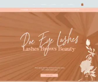 Doeeyelashes.com(Gold Coast Eyelash Extensions) Screenshot